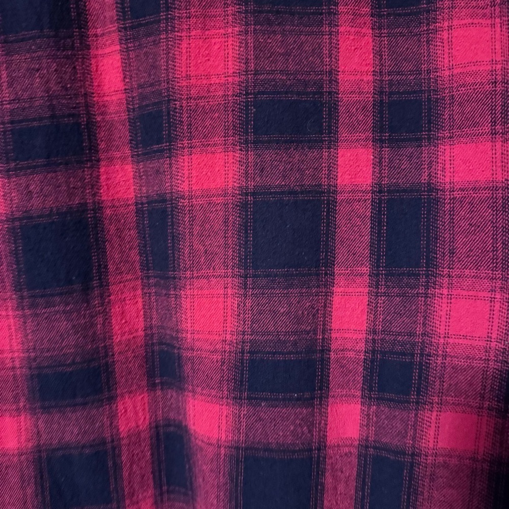 Levi’s buffalo plaid shacket sherpa lined flannel shirt - Picture 7 of 8